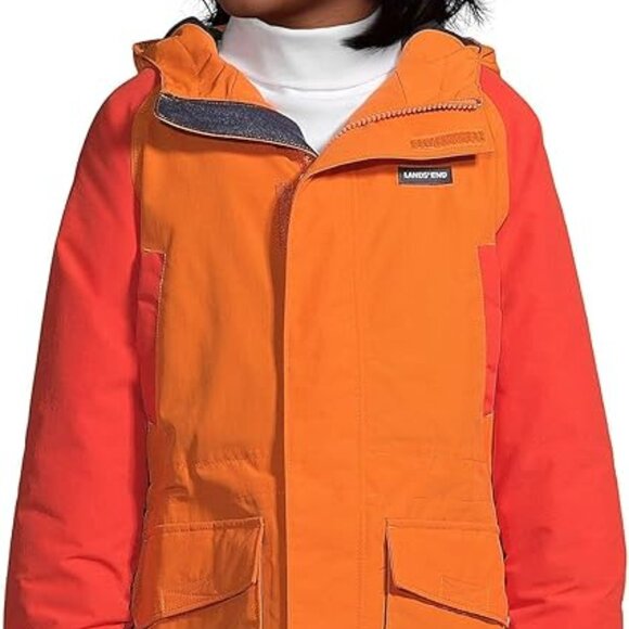 Lands' End Boys Squall Waterproof Winter Parka, Unisex, NWT - Picture 4 of 5